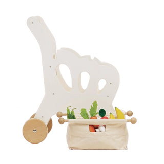 Le Toy Van Wooden Shopping Cart at Design Life Kids