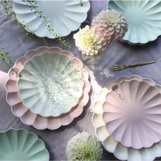 Light Pink Eco Party Plates