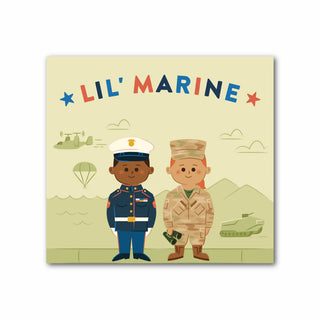 Kids Lil Marine Board Book at Design Life Kids