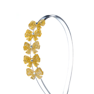 Lilies & Roses Shimmery Bows Headband at DLK