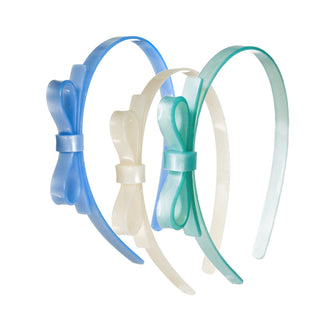 Lilies & Roses Bow Headband at DLK

