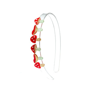 Lilies & Roses Mushrooms Headband at DLK