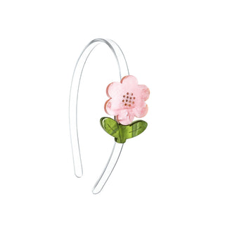 Lilies & Roses Pink Flower Headband at DLK