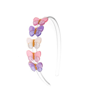 Lilies & Roses Lilac Butterfly Headband at DLK