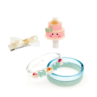 Lilies & Roses Birthday Hair Clip Set at Design Life Kids


