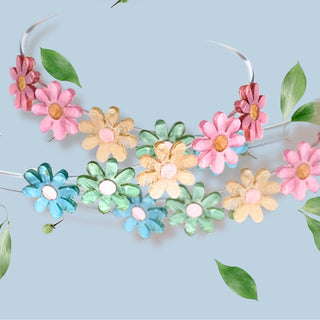 Lilies & Roses Daisy Flowers Headanbd at DLK