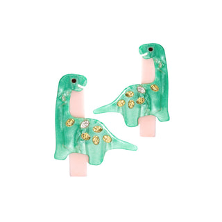 Lilies & Roses Dinosaur Hair Clip Set at Design Life Kids