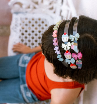 Ice Cream Bows Headband at Design Life Kids