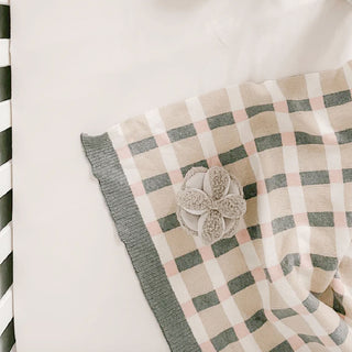 Little Lamb Kind Baby Blanket at Design Life Kids