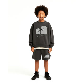 Little Man Happy Mini Boo Board Shorts at DLK