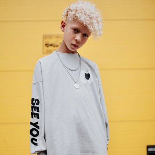 Little Man Happy Flipside Long Sleeve Shirt at DLK

