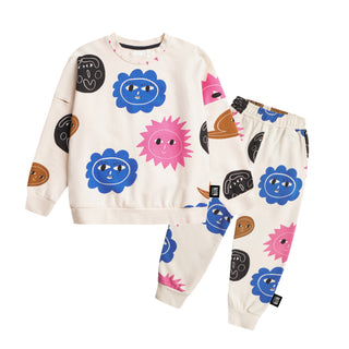 Little Man Happy Organic Crewneck Sweatshirt for kids at DLK