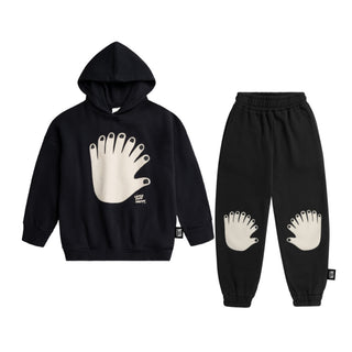 Little Man Happy Handful Hoodie at DLK