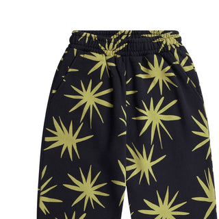 Little Man Happy Star Print Sweatpants for kids at DLK