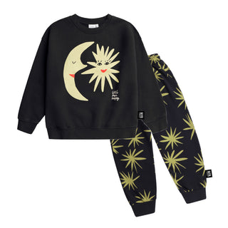 Little Man Happy Moon & Star Sweatshirt at DLk