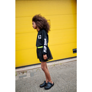 Little Man Happy Kids Lace Wide Leg Shorts at Design Life Kids