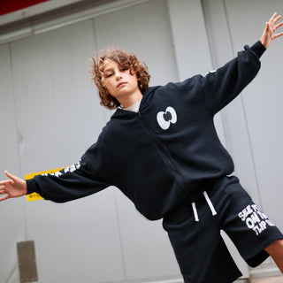 Little Man Happy Flipside Hoodie at DLK