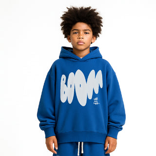 Little Man Happy Organic Boom Hoodie at DLK