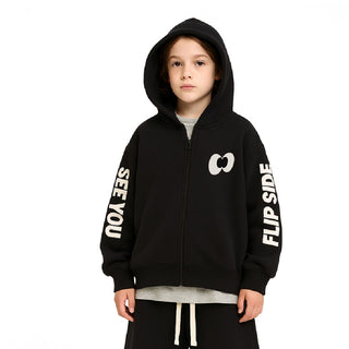 Little Man Happy Flipside Hoodie at DLK