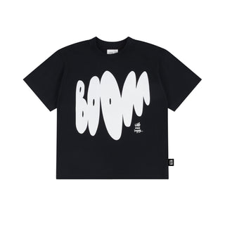 Little Man Happy Boom Skate T-Shirt at DLK