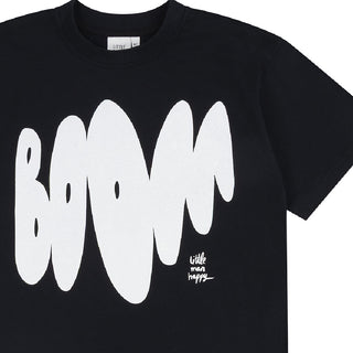 Little Man Happy Boom Skate T-Shirt at DLK