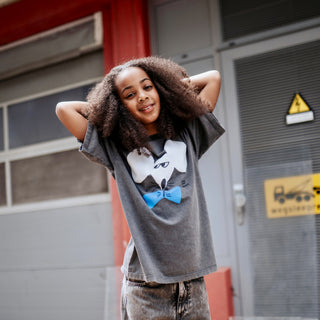 Little Man Happy Mad Mouse Shirt at Design Life Kids