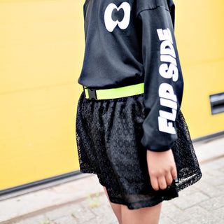 Little Man Happy Kids Lace Wide Leg Shorts at Design Life Kids