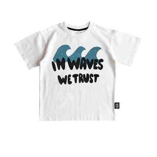 Little Man Happy Waves Skate T-Shirt for kids at DLK