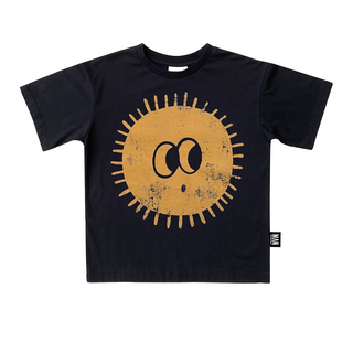 Little Man Happy Sunny Side Up Skate T-Shirt for kids at DLK