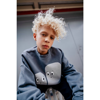 Little Man Happy Loading Boo Sweater at DLK