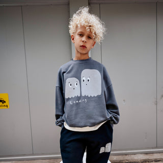 Little Man Happy Loading Boo Sweater at DLK