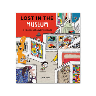 A Modern Art Adventure Maze Book at Design Life Kids