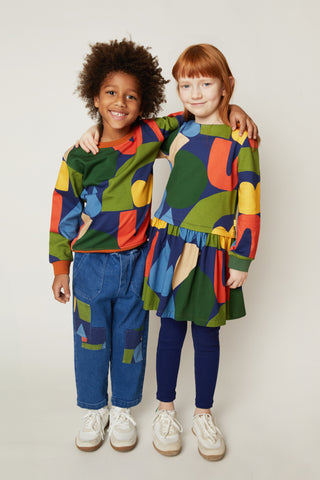 Fall Shapes Dress Mon Coeur on Design Life Kids