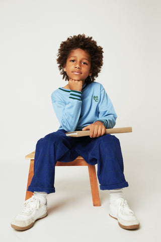 MC Blue Sweatshirt Mon Coeur on Design Life Kids