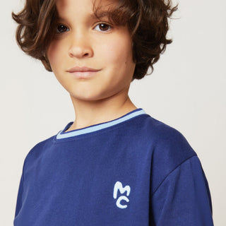 MC Navy Sweatshirt Mon Coeur on Design Life Kids