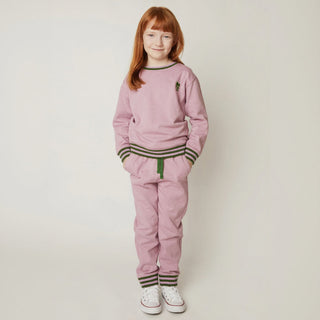 MC Purple Sweatshirt Mon Coeur on Design Life Kids