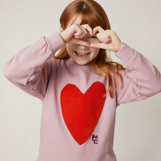 Heartfelt Sweatshirt Mon Coeur on Design Life Kids