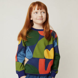 Fall Shapes Sweatshirt Mon Coeur on Design Life Kids