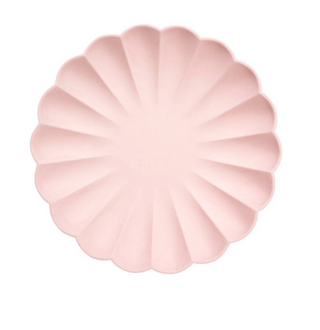 Light Pink Simply Eco Plates on DLK