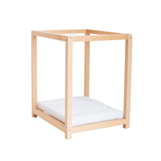 Dollhouse Four Post Bed & Bedding Set