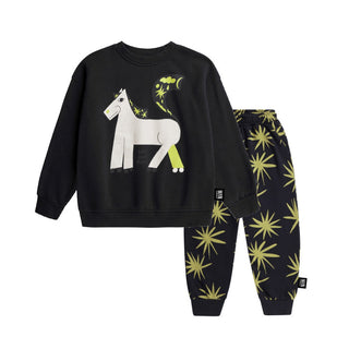 LIttle Man Happy Unicorn Horse Sweatshirt at DLK