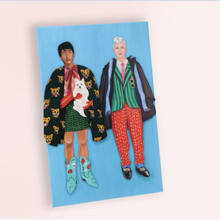 Fearless Fashion Magnetic Dolls