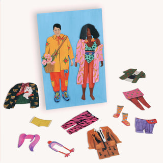 Fearless Fashion Magnetic Dolls