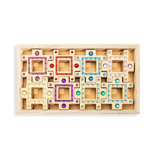Beautiful Wood & Acrylic Building Blocks at Design Life Kids DLK