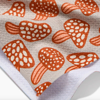 Many Mushrooms Geometry Towels at Design Life Kids