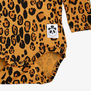 Mini Rodini Baby Leopard Bodysuit & Leggings Set at DLK