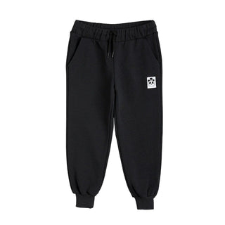 Black Basic Sweatpant Mini Rodini on Design Life Kids