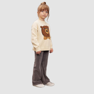 Mini Rodini Bear Knit Sweater at DLK Design Life Kids