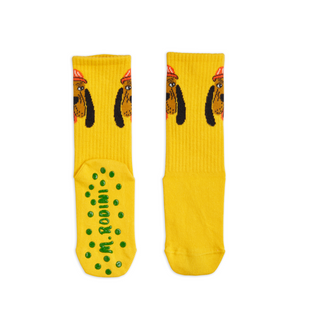Mini Rodini Bloodhound Dog Socks on DLK