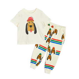Mini Rodini Bloodhound Dog T-Shirt on Design Life Kids